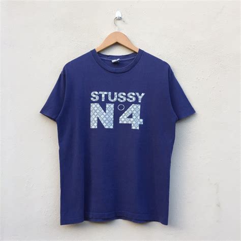 Vintage Stussy 90S LV Monogram T